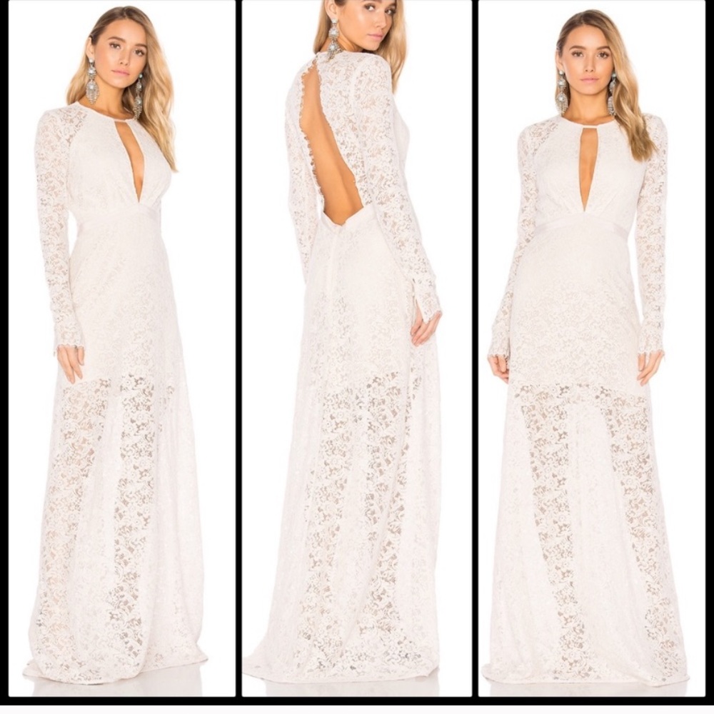 NEW The Jetset Diaries Voyage Lace Maxi Dress